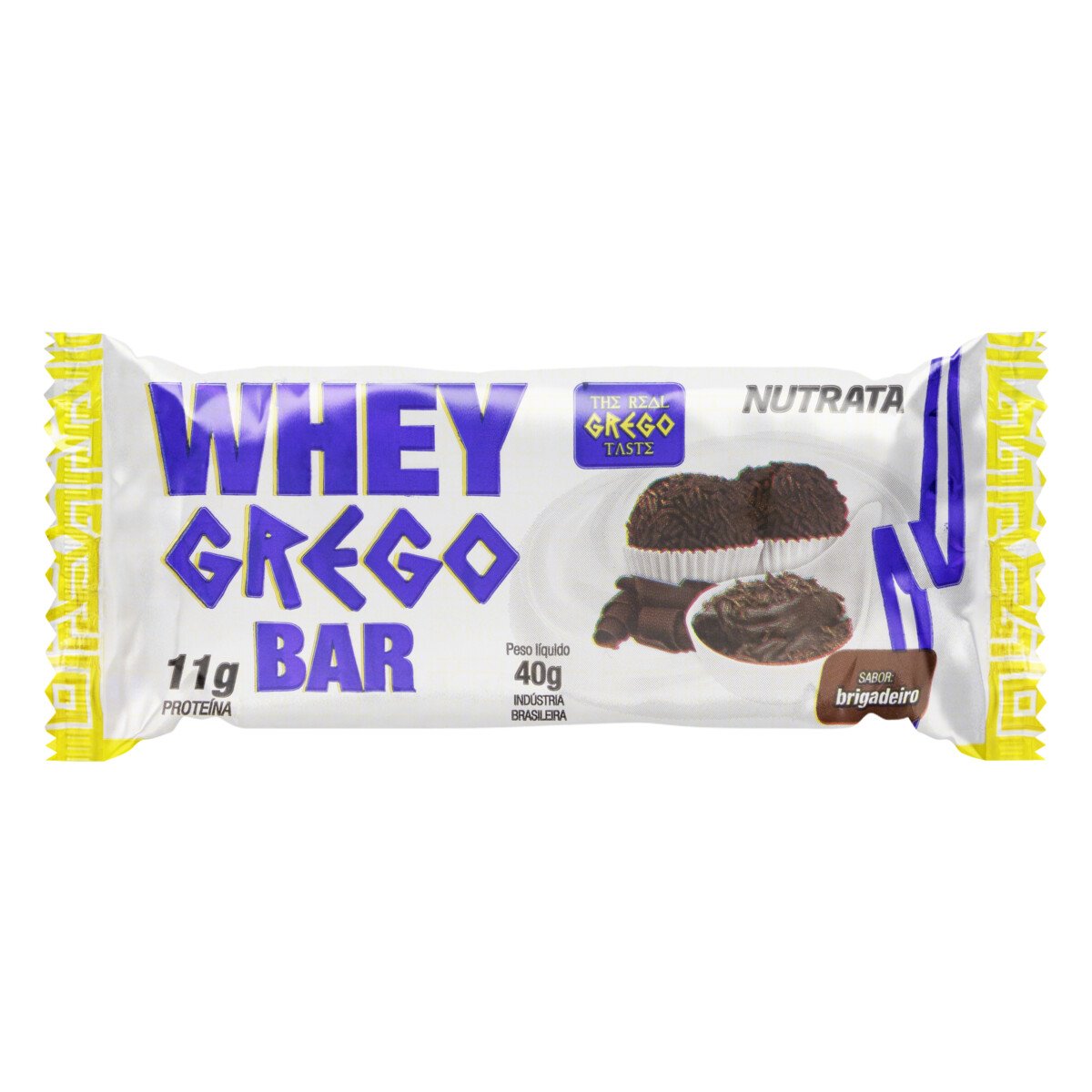 Barra de Proteína Brigadeiro  Whey Grego 40g