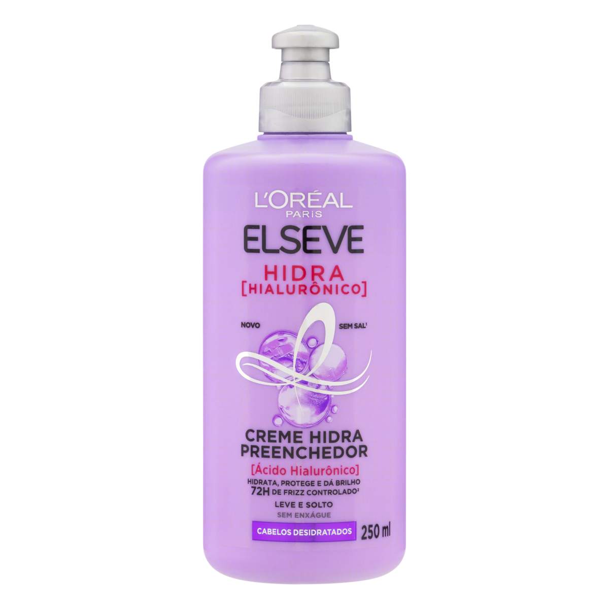 Creme L'oréal Paris Elseve Hidra Hialurônico Frasco 250ml