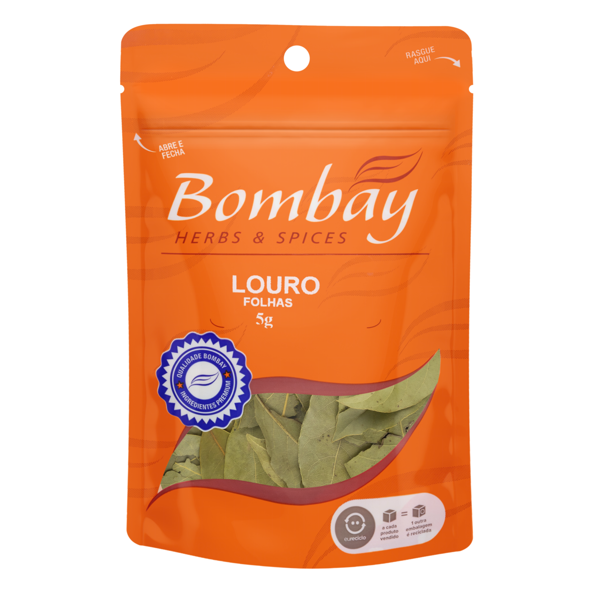 Louro Folha Bombay Herbs e Spices Pouch 5g