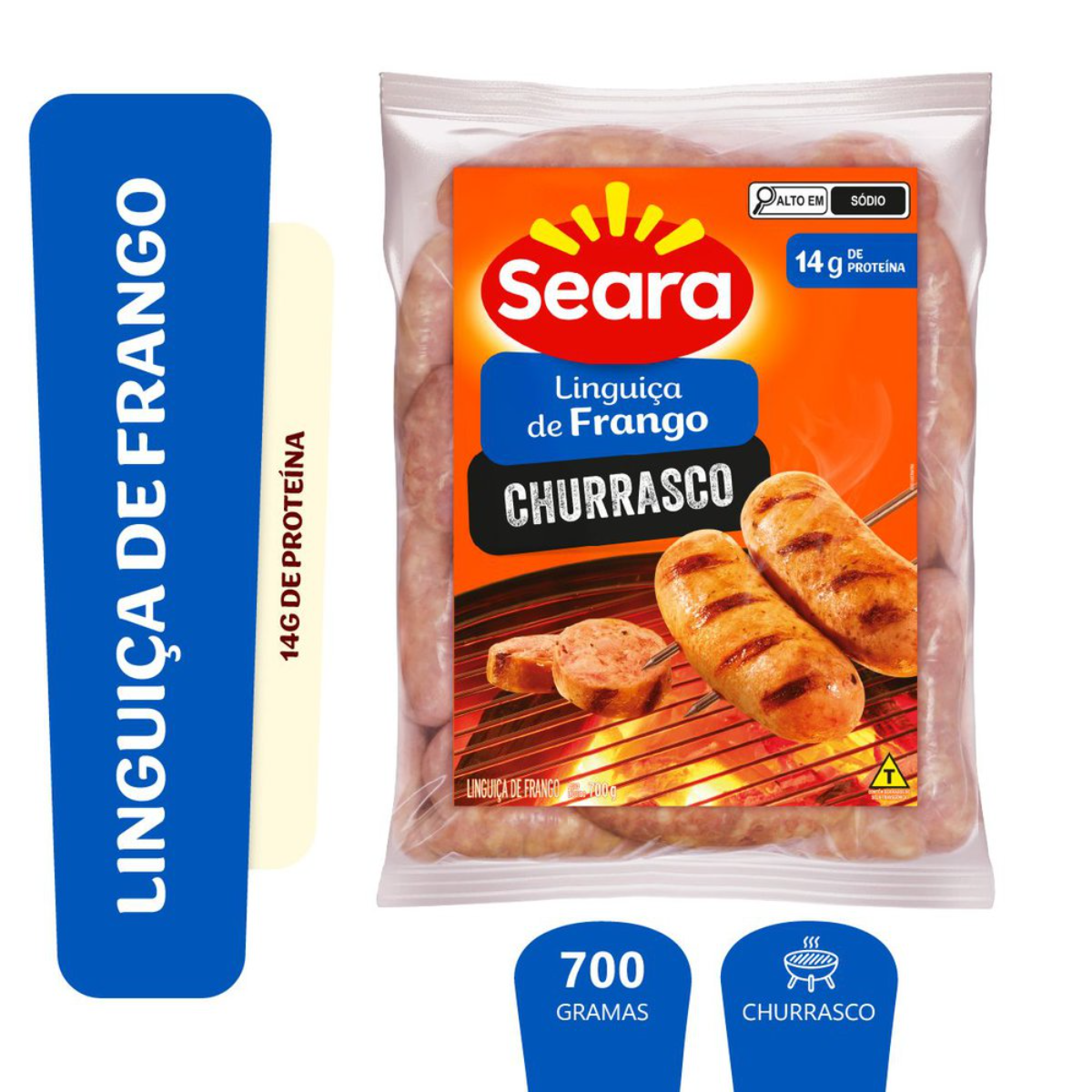 Linguiça De Frango SEARA Pacote 700g