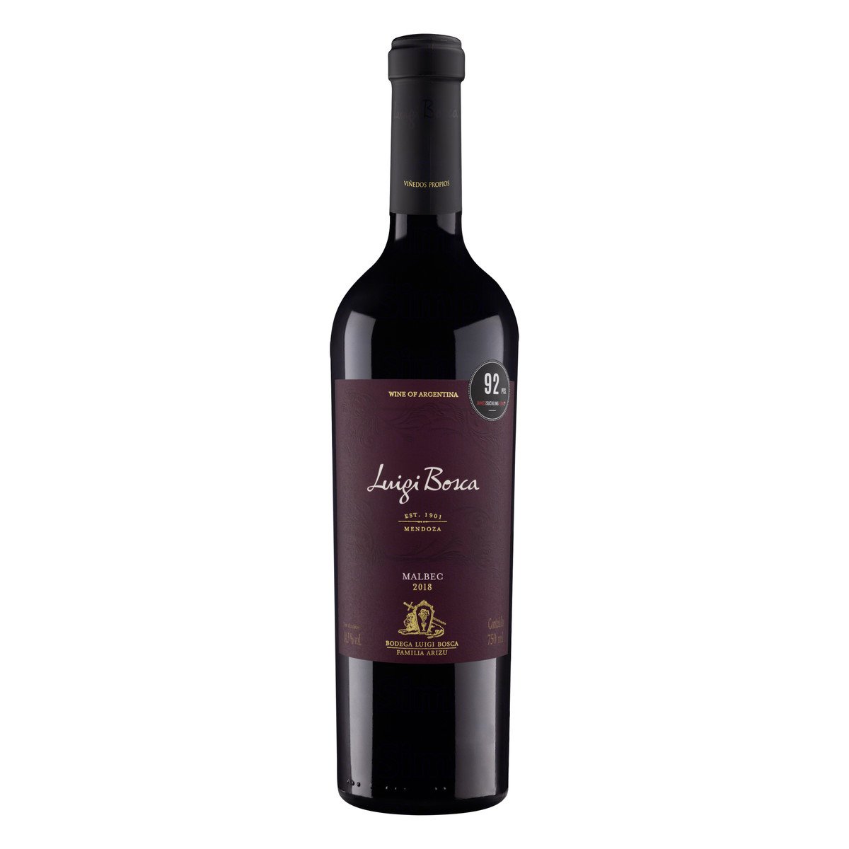 Vinho Tinto Argentino Luigi Bosca Malbec 750ml