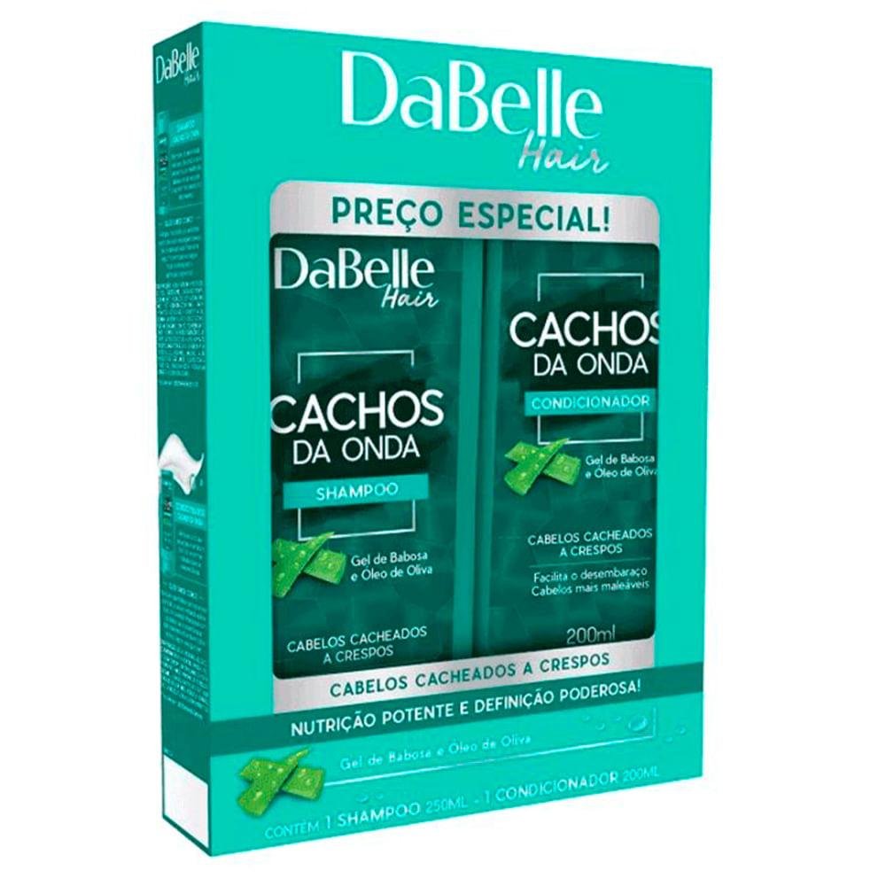 Kit Dabelle Shampoo + Condicionador Cachos Da Onda