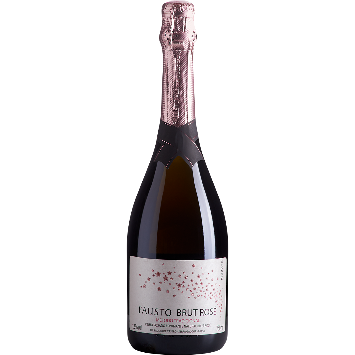 Espumante Brasileiro Fausto Rose 750ml