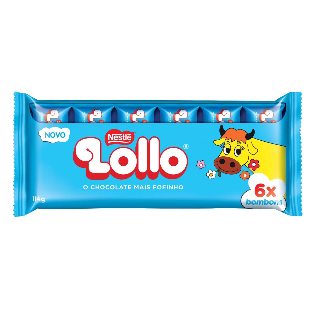 Chocolate LOLLO Flowpack 114g