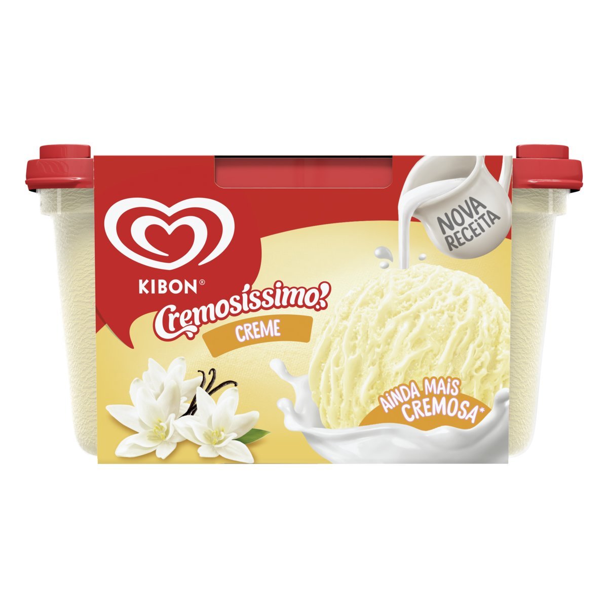 Sorvete Creme Kibon Cremosíssimo Pote 1,5l