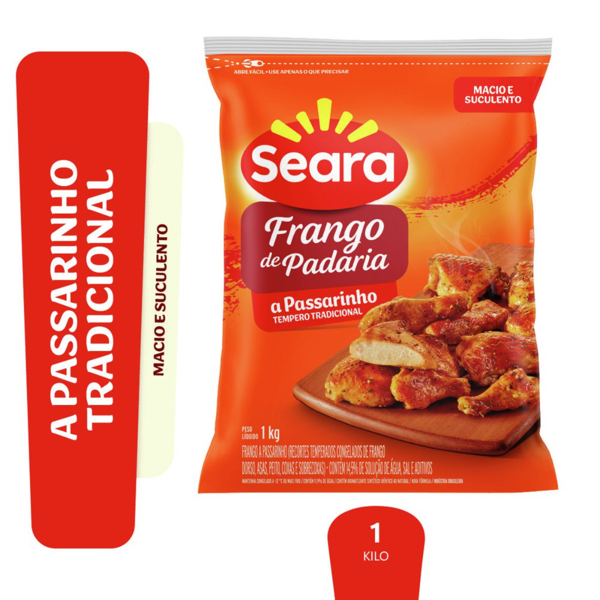 Frango Passarinho De Padaria Seara 1kg