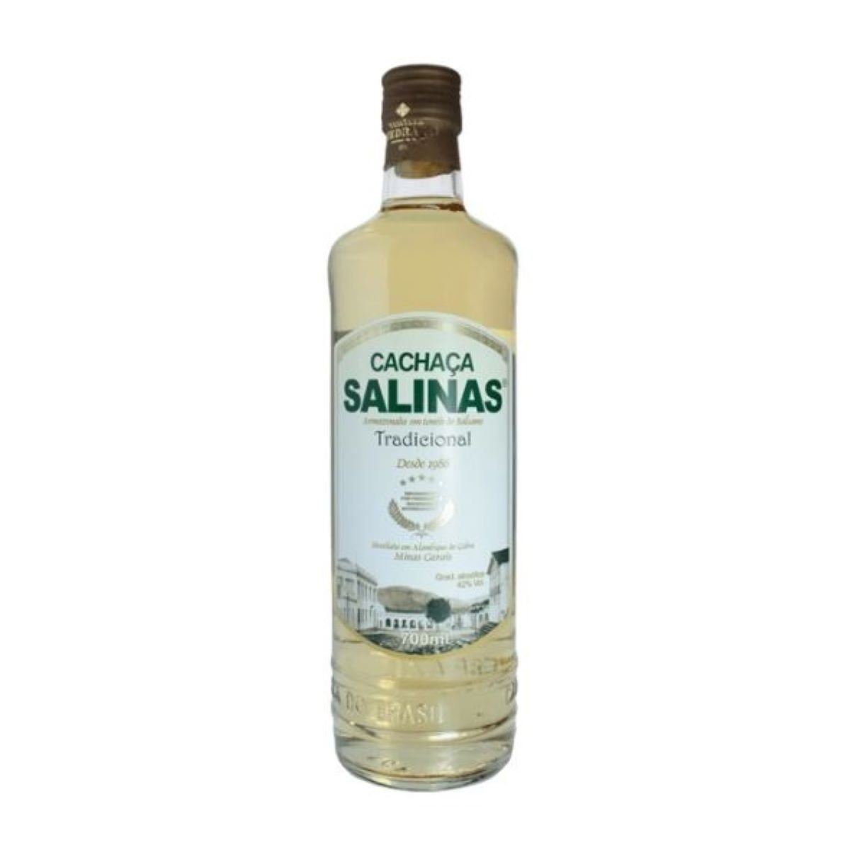 Cachaça Tradicional Salinas Garrafa 700ml