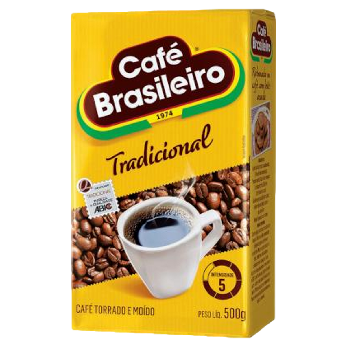 Café Torrado e Moído a Vácuo Tradicional Café Brasileiro Pacote 500g