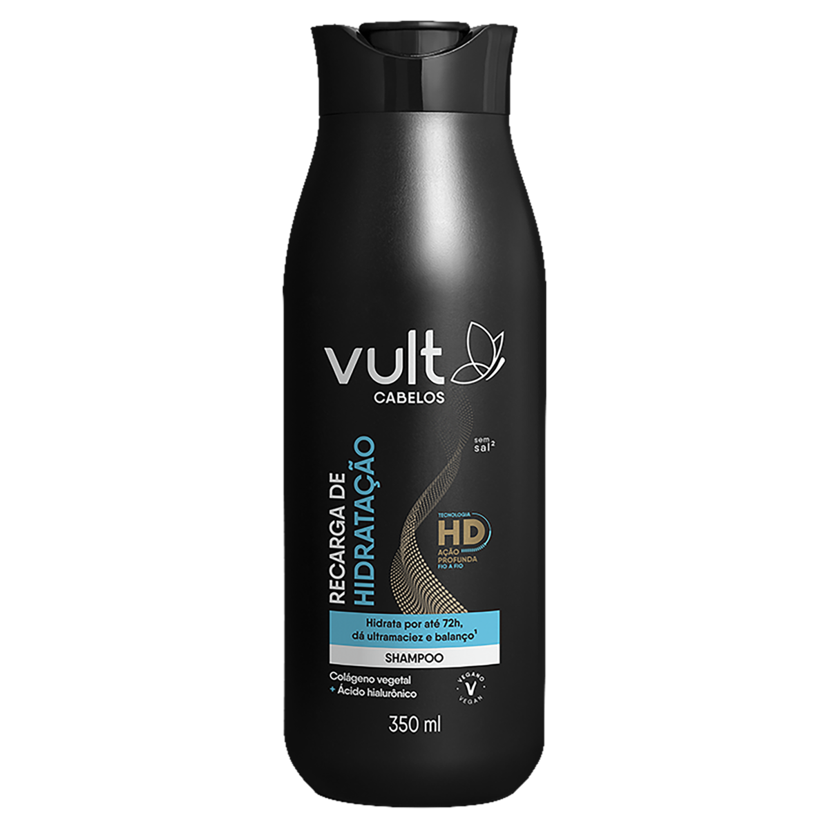 Shampoo Vult Cabelos Recarga de Hidratação Frasco 350ml