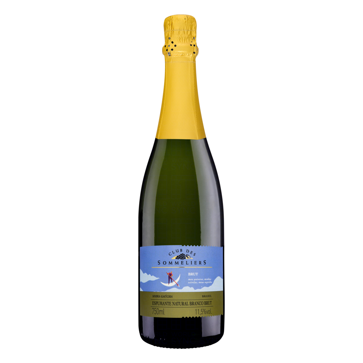 Espumante Brasileiro Clube Des Sommeliers Salton Brut 750ml