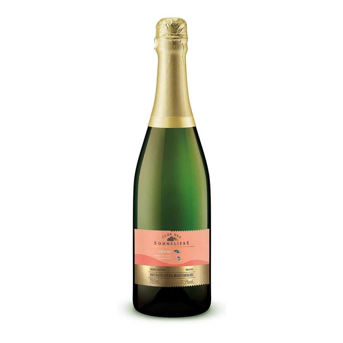 Espumante Brasileiro Clube Des Sommeliers Salton Demi Sec 750ml