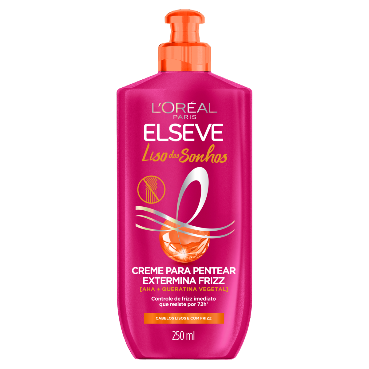 Creme para Pentear Loréal Paris Elseve Liso dos Sonhos Frasco 250ml