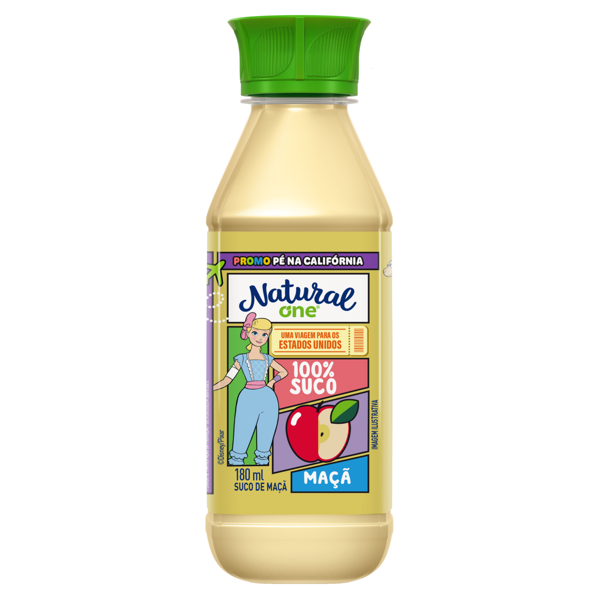 Suco Maçã Natural One Ambiente Garrafa 180ml