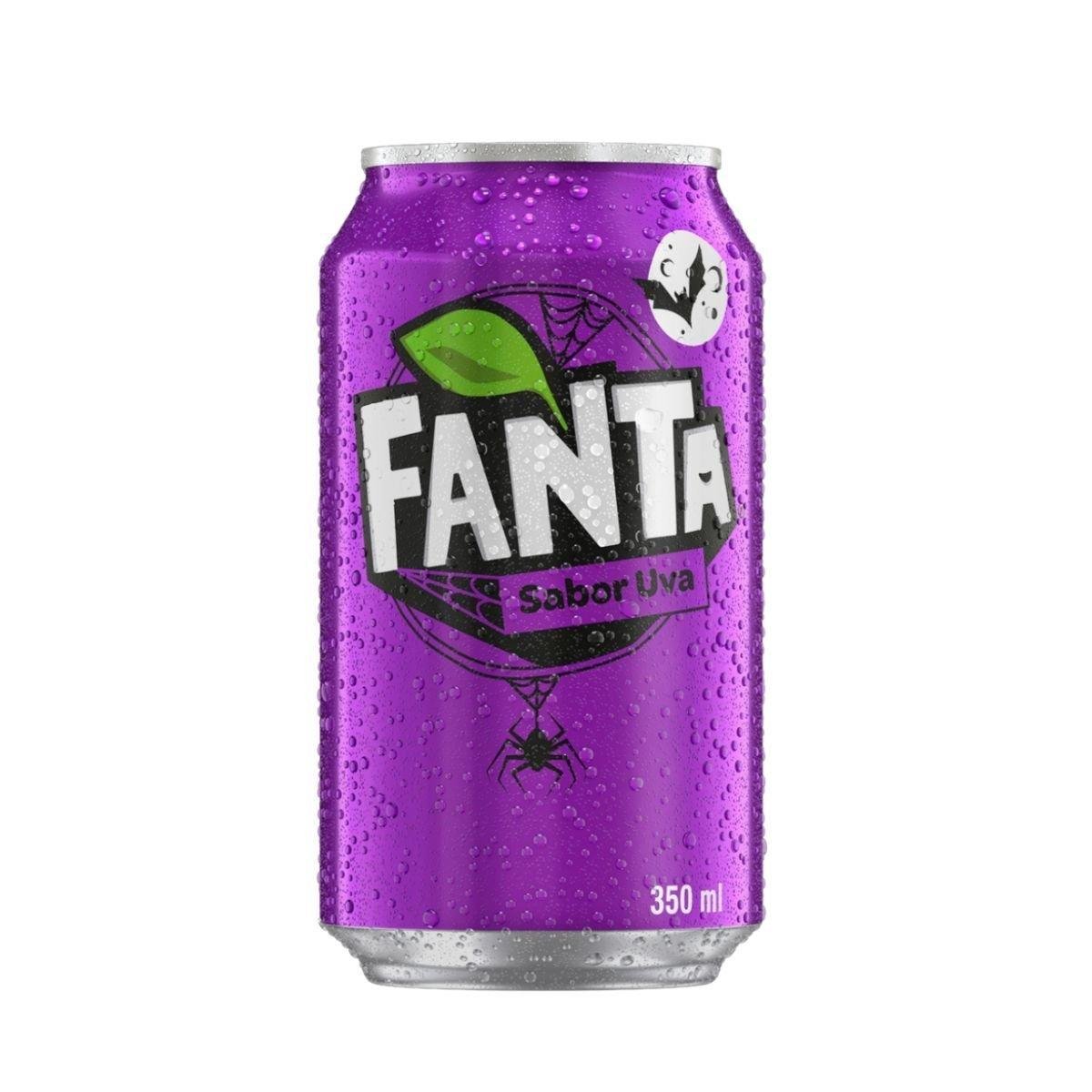 Refrigerante Uva Fanta Lata 350ml