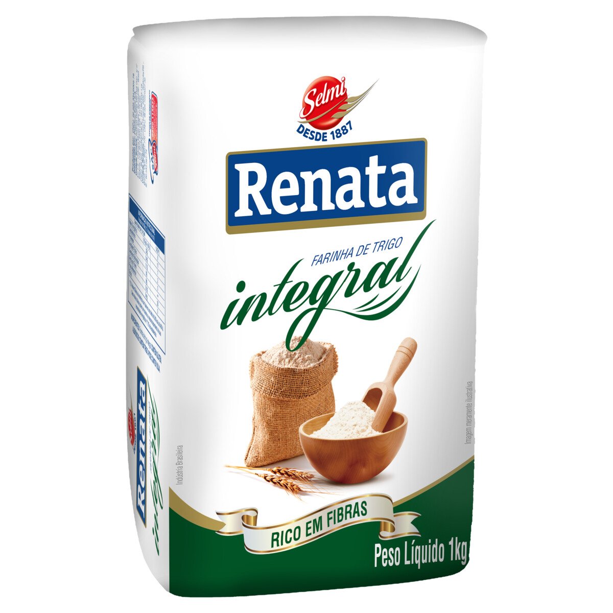 Farinha de Trigo Integral Renata Pacote 1kg