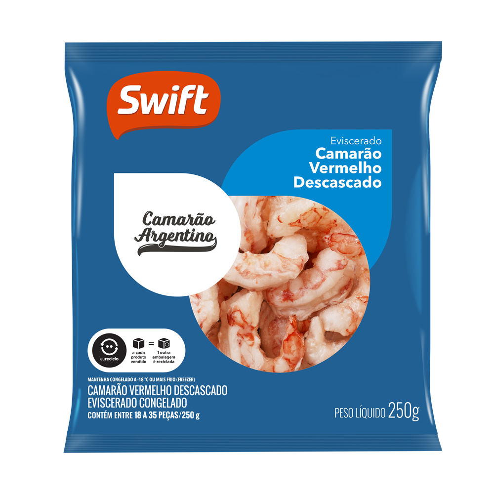 Camarão Vermelho Argentino 20/40 Swift 250g