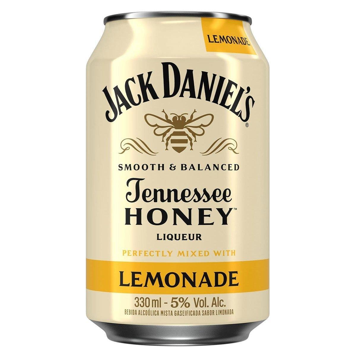 Bebida Mista Alcoólica Honey Lemonade Jack Daniels Lata 330ml