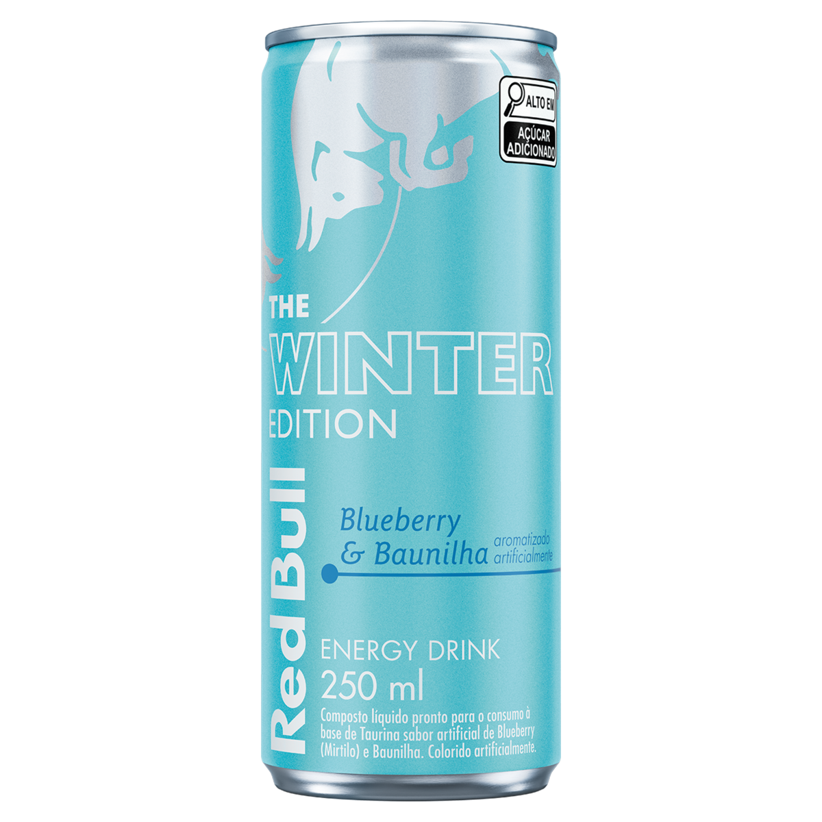 Energético Blueberry & Baunilha Red Bull Lata 250ml The Winter Edition