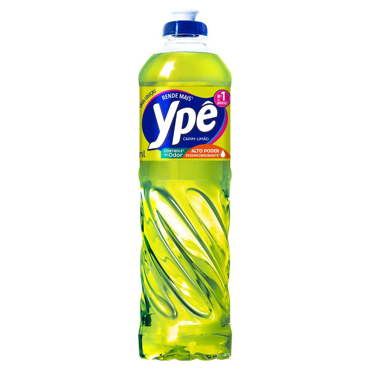 Detergente Ypê Capim Limão 500ml