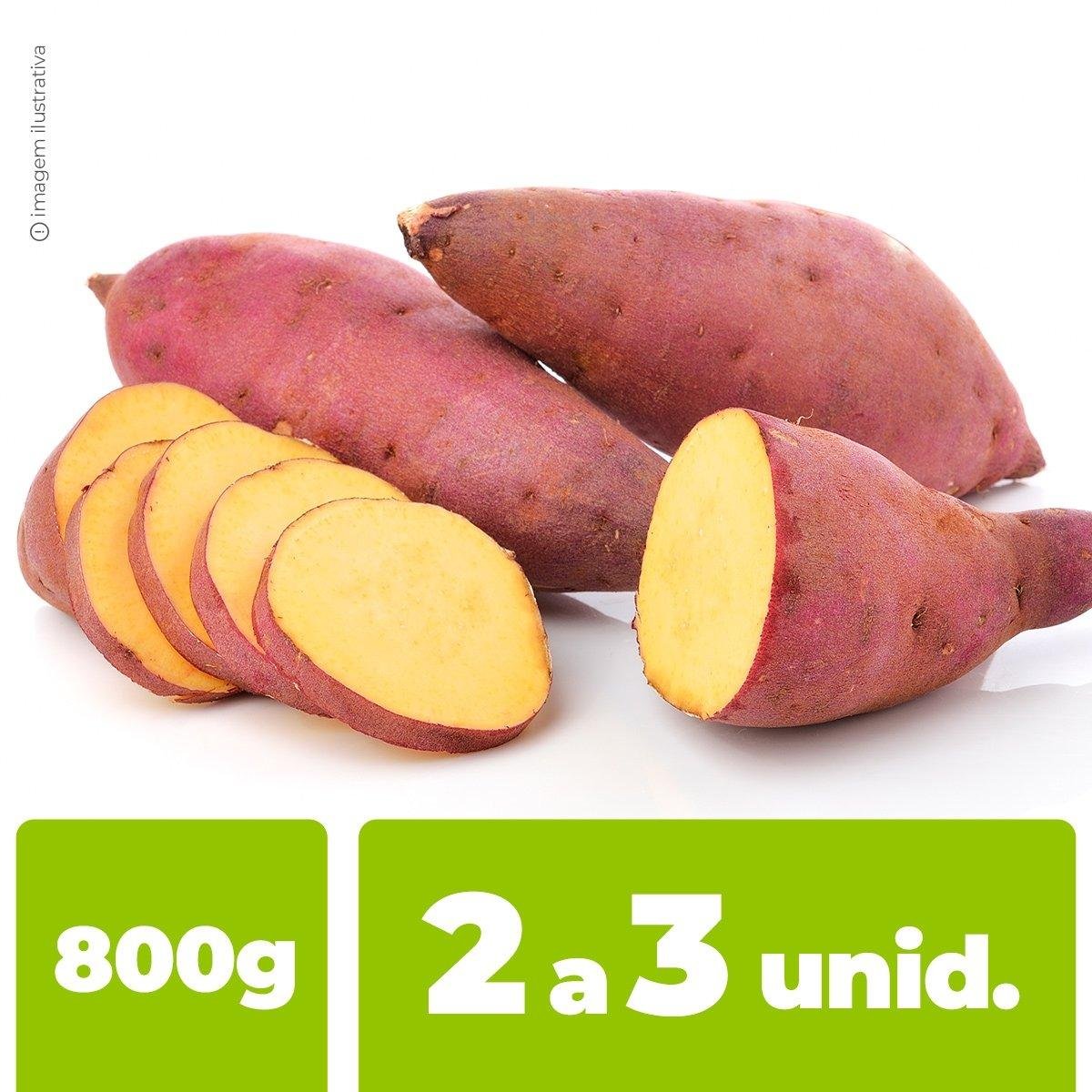 Batata Doce Rosada 500g