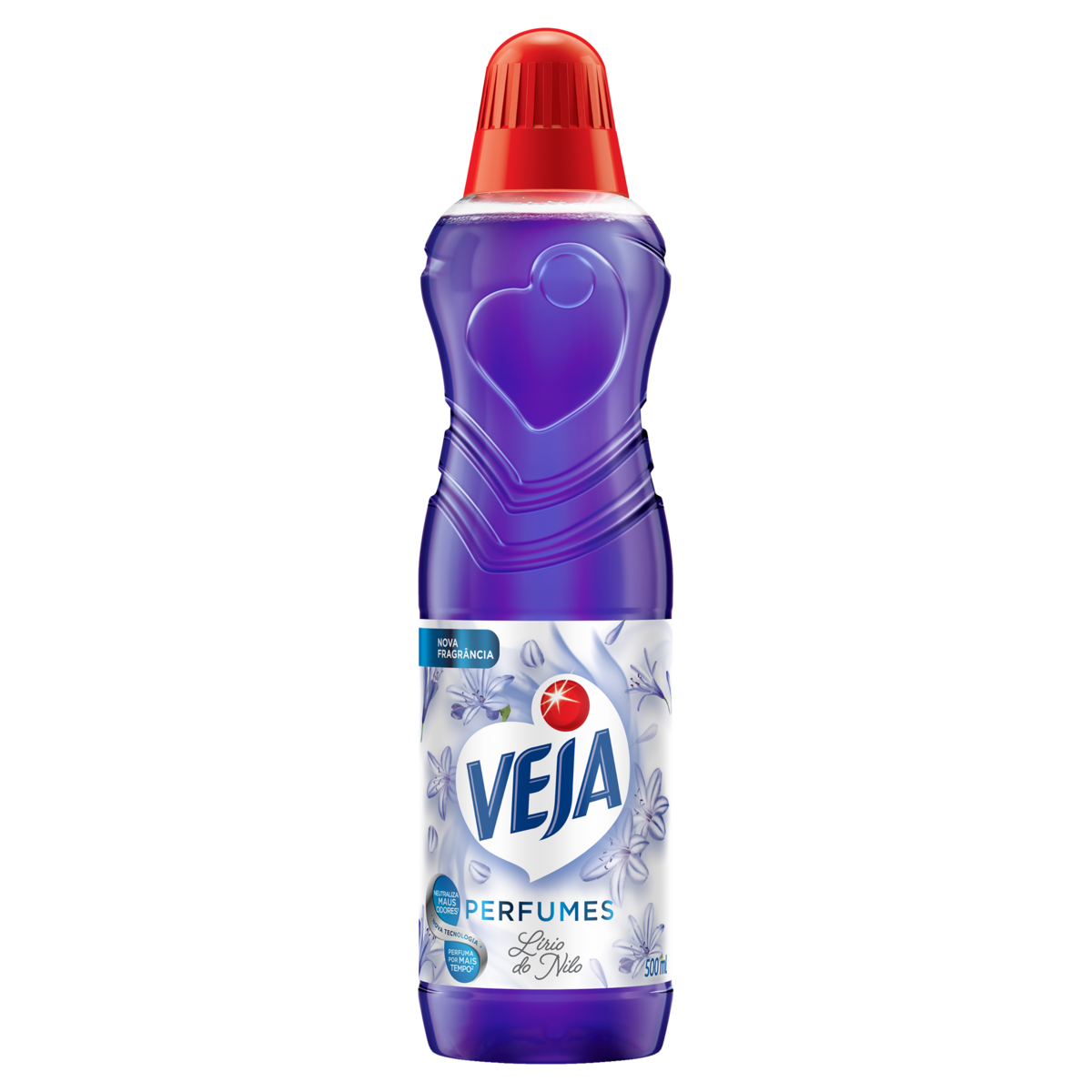 Limpador Perfumado Lírio do Nilo Veja Perfumes Frasco 500ml