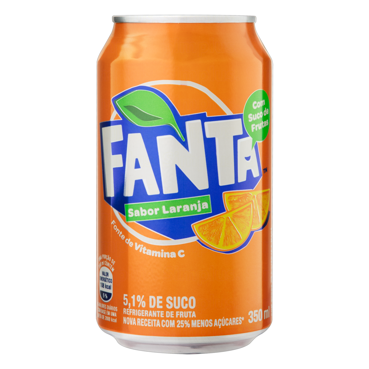 Refrigerante Laranja Fanta Lata 350ml