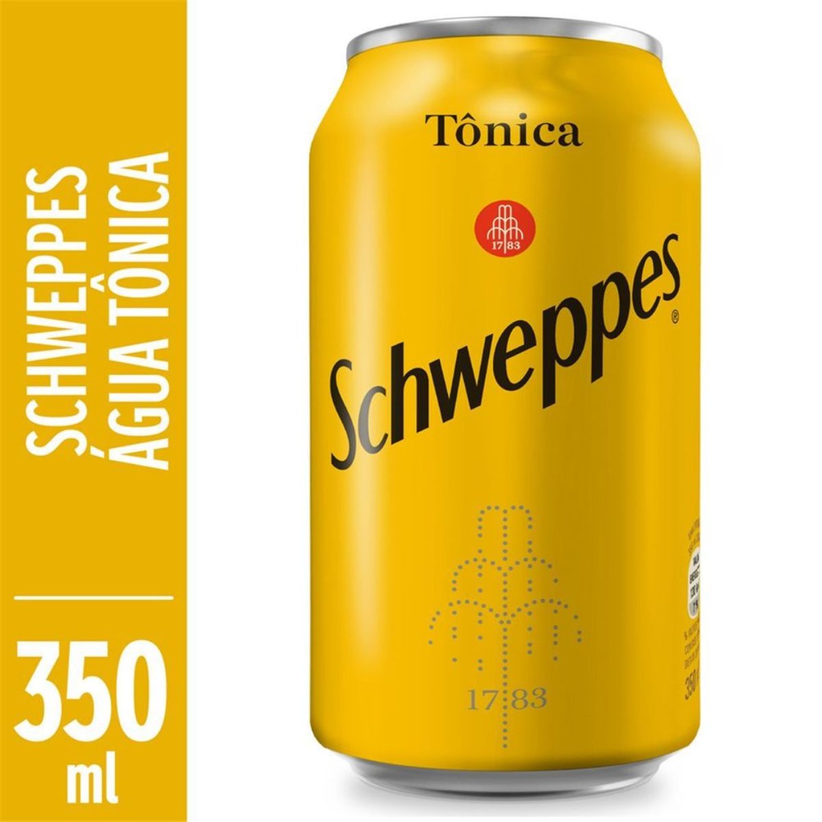 Água Tônica Schweppes Lata 350ml