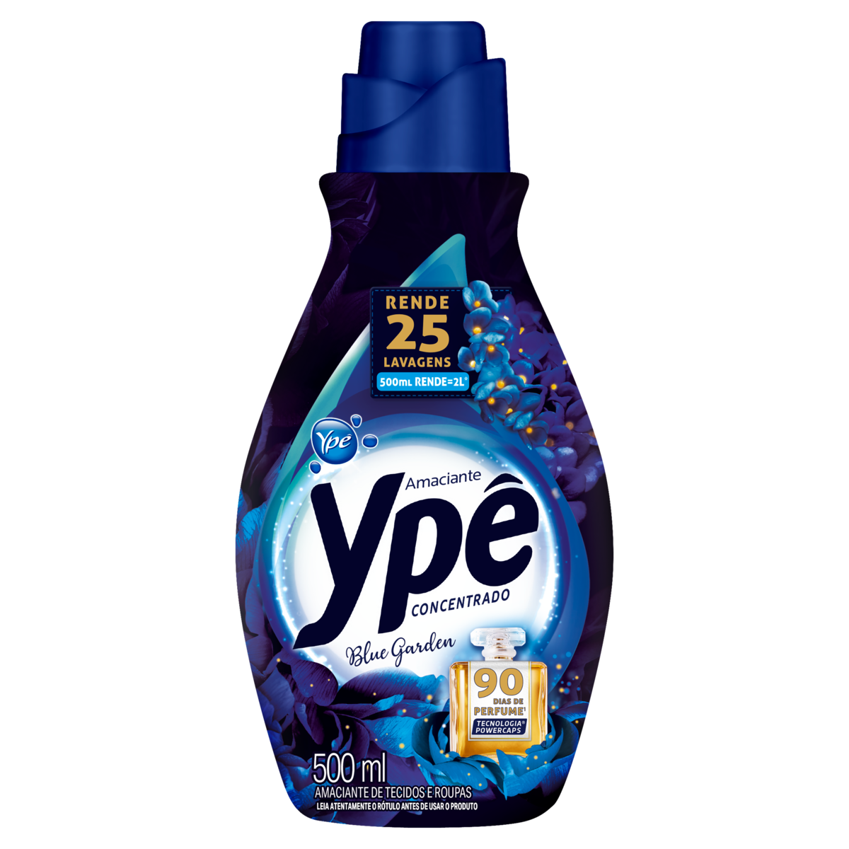 Amaciante de Roupa Concentrado Blue Garden Ypê Frasco 500ml