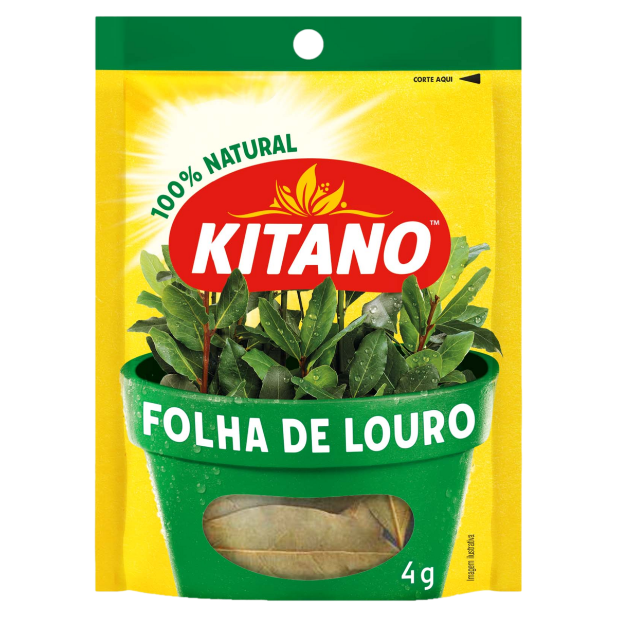 Folha de Louro KITANO Pacote 4g