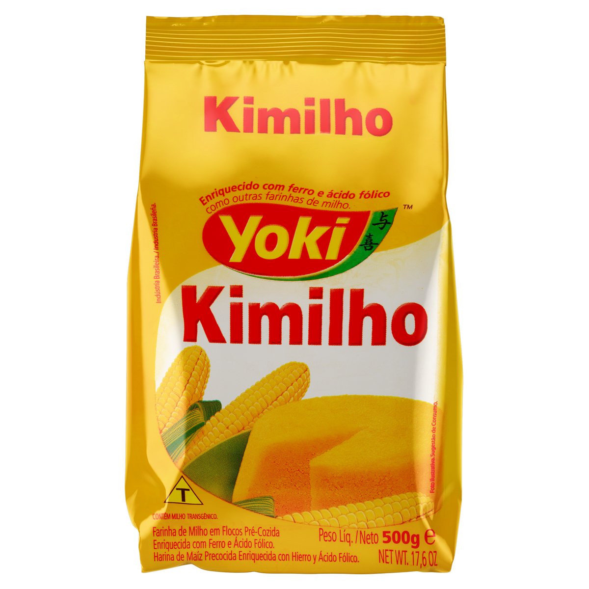 Farinha de Milho em Flocos Kimilho YOKI Pacote 500g