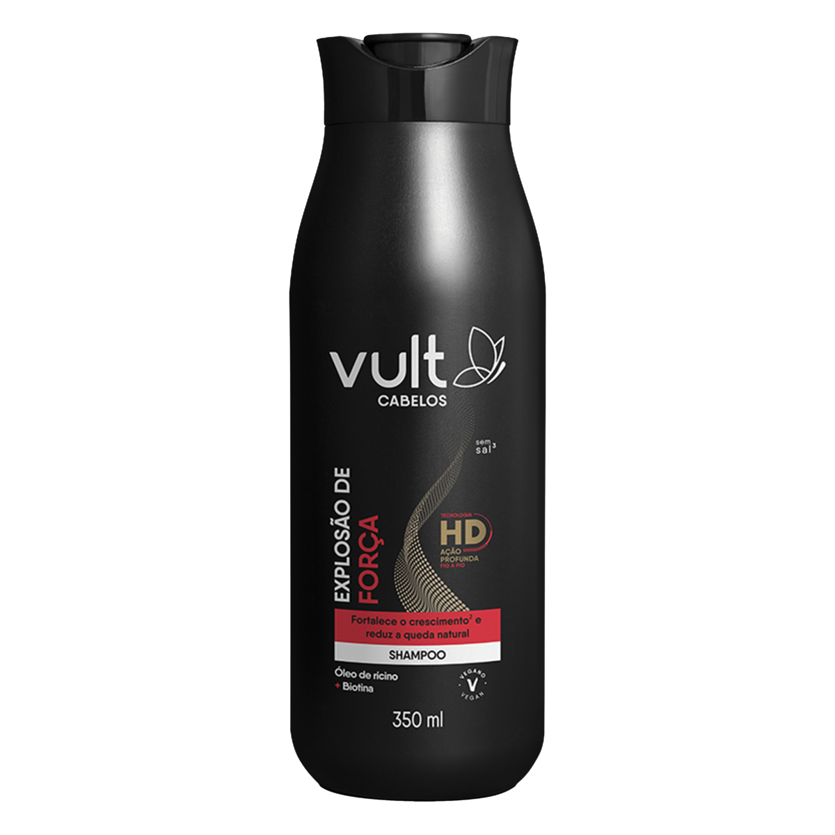 Shampoo Vult Cabelos Explosão de Força Frasco 350ml