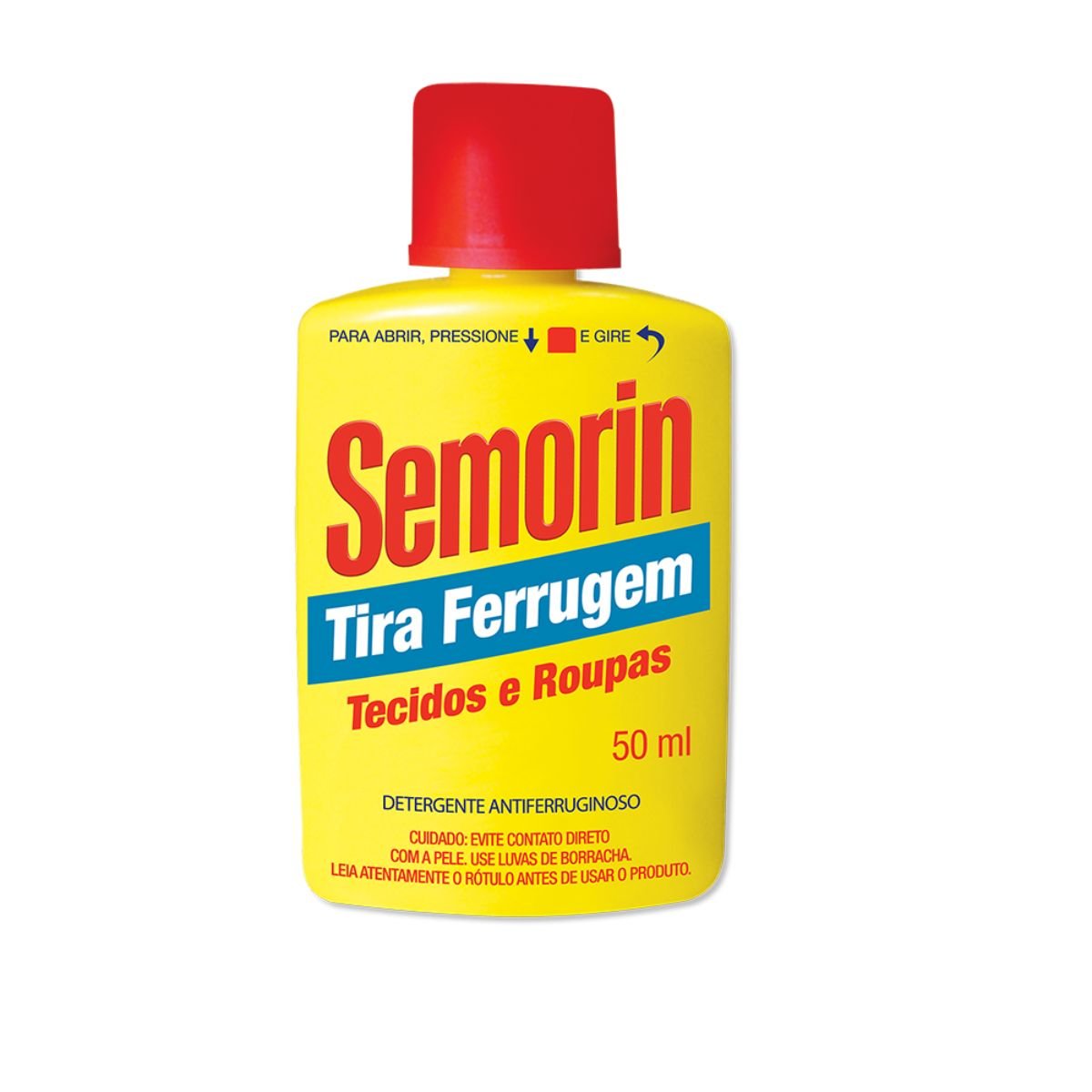 Tira-Ferrugem Tecidos e Roupas Semorin Frasco 50ml