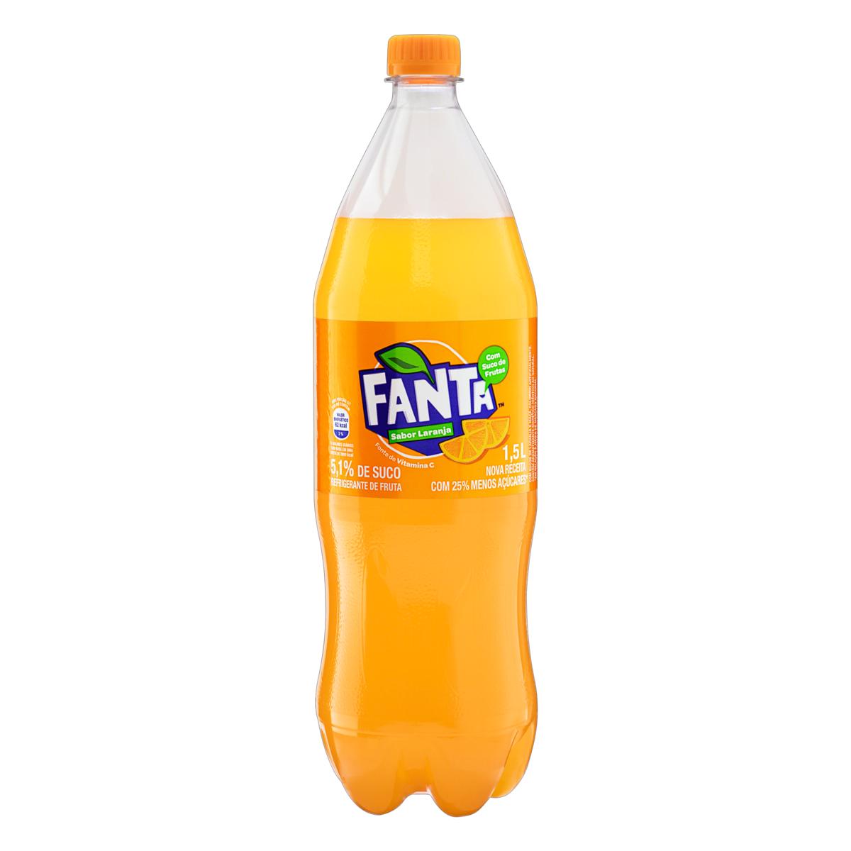Refrigerante Laranja Fanta Garrafa 1,5l