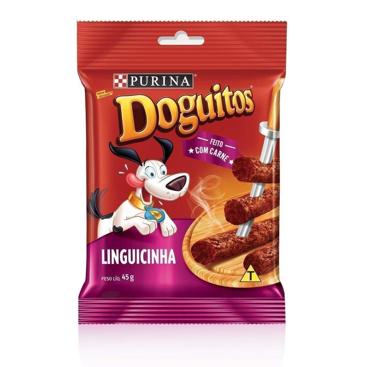 NESTLÉ PURINA DOGUITOS Petisco para Cães Linguicinha 45g