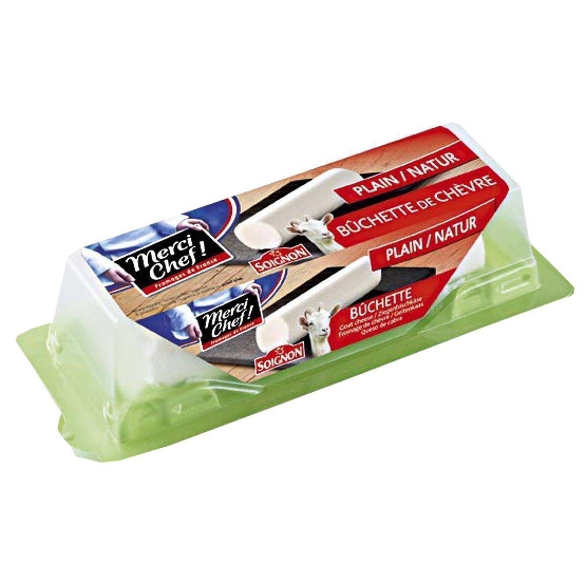 Queijo Francês de Cabra Natural  MERCI CHEF 125g