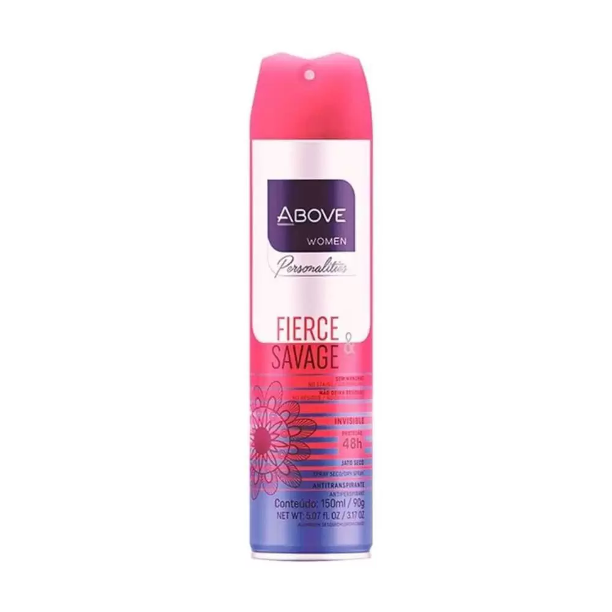 Antitranspirante Aerossol Invisible Fierce & Savage Above Women Personalities 150ml Spray