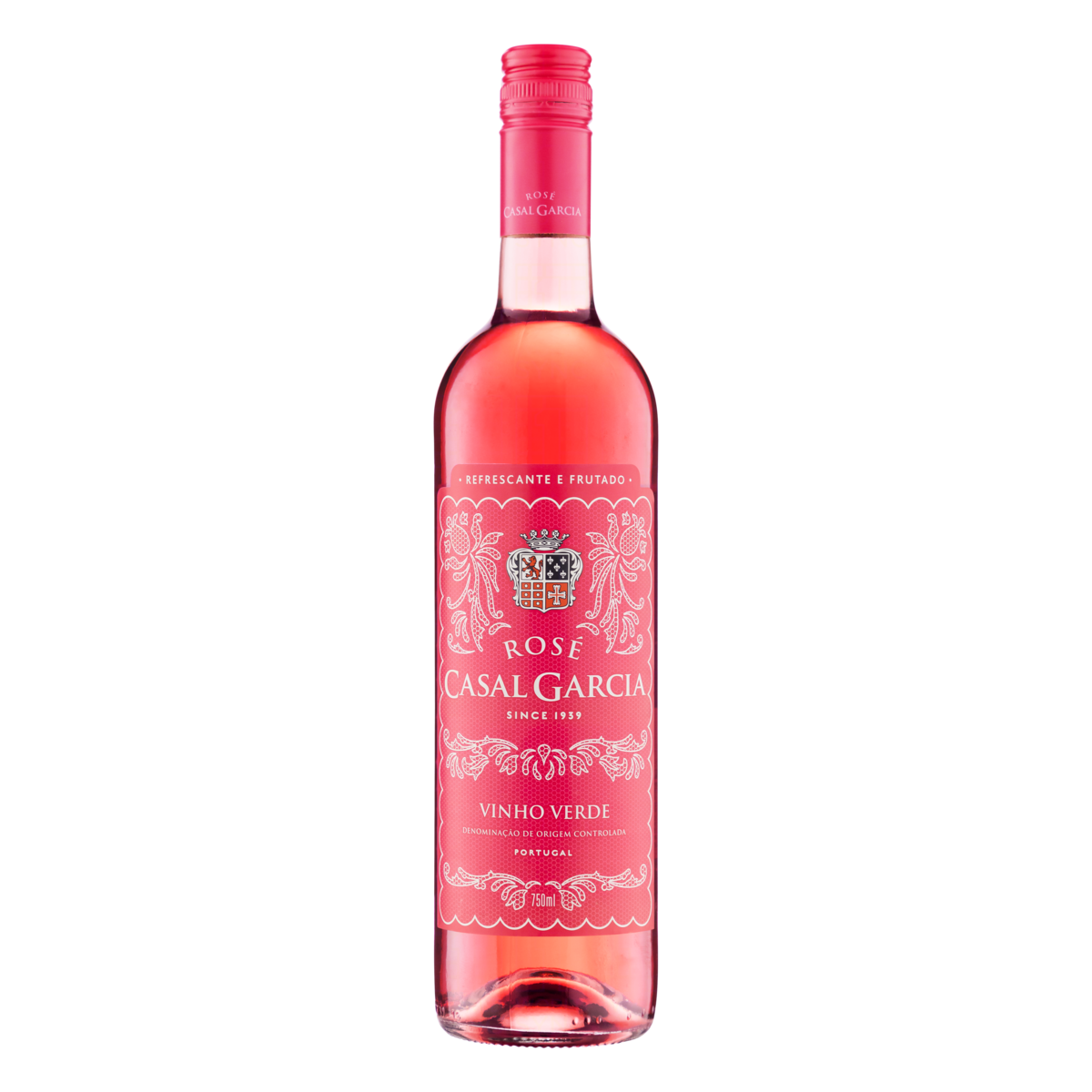 Vinho Português Rosé Meio Seco Casal Garcia Vinho Verde Garrafa 750ml