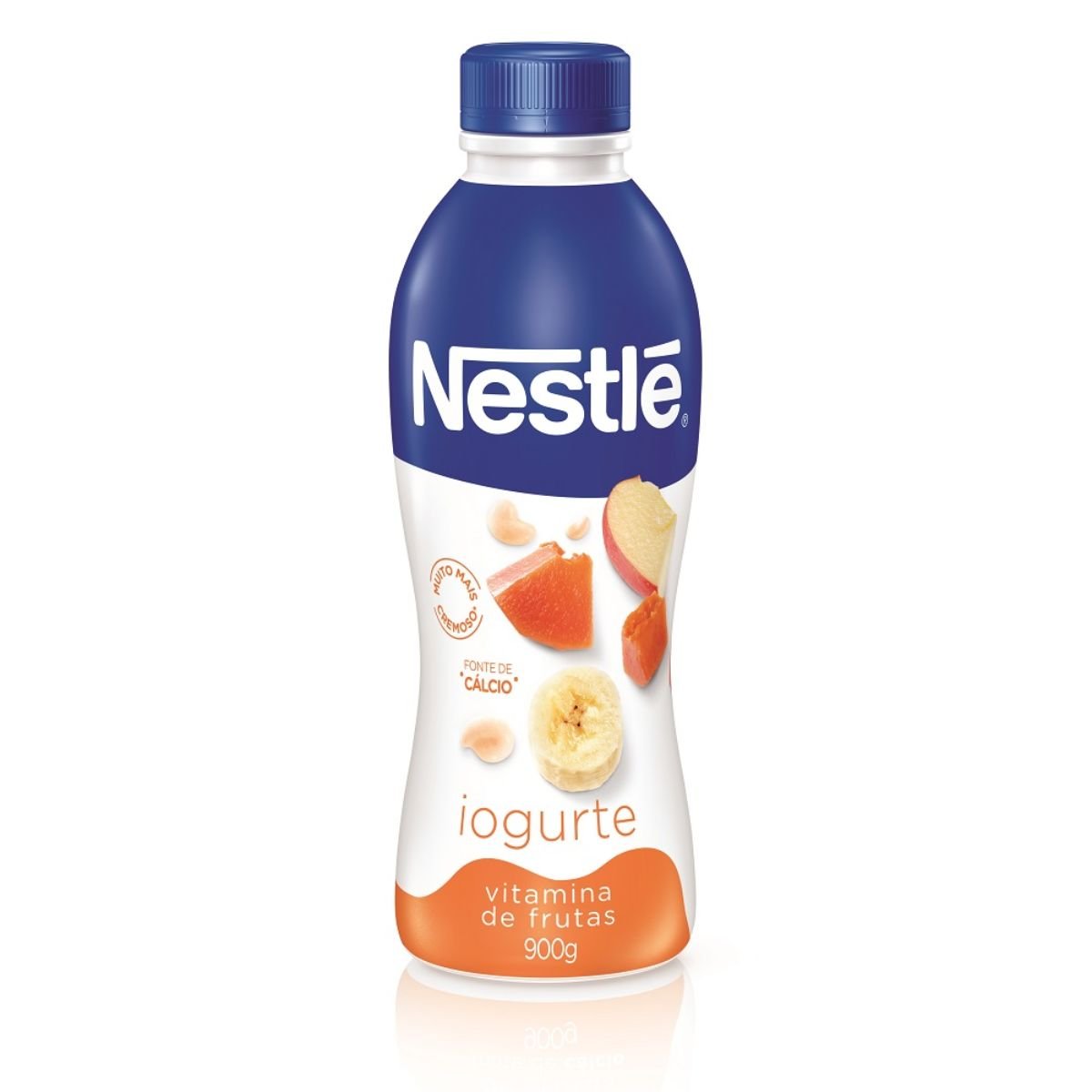 Iogurte Parcialmente Desnatado Vitamina de Frutas Nestlé Garrafa 900g
