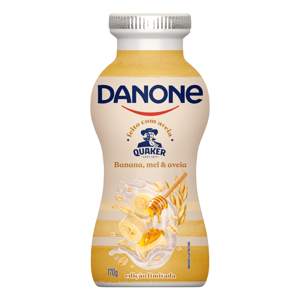 Danone Líquido Banana com Aveia Quaker® 170g