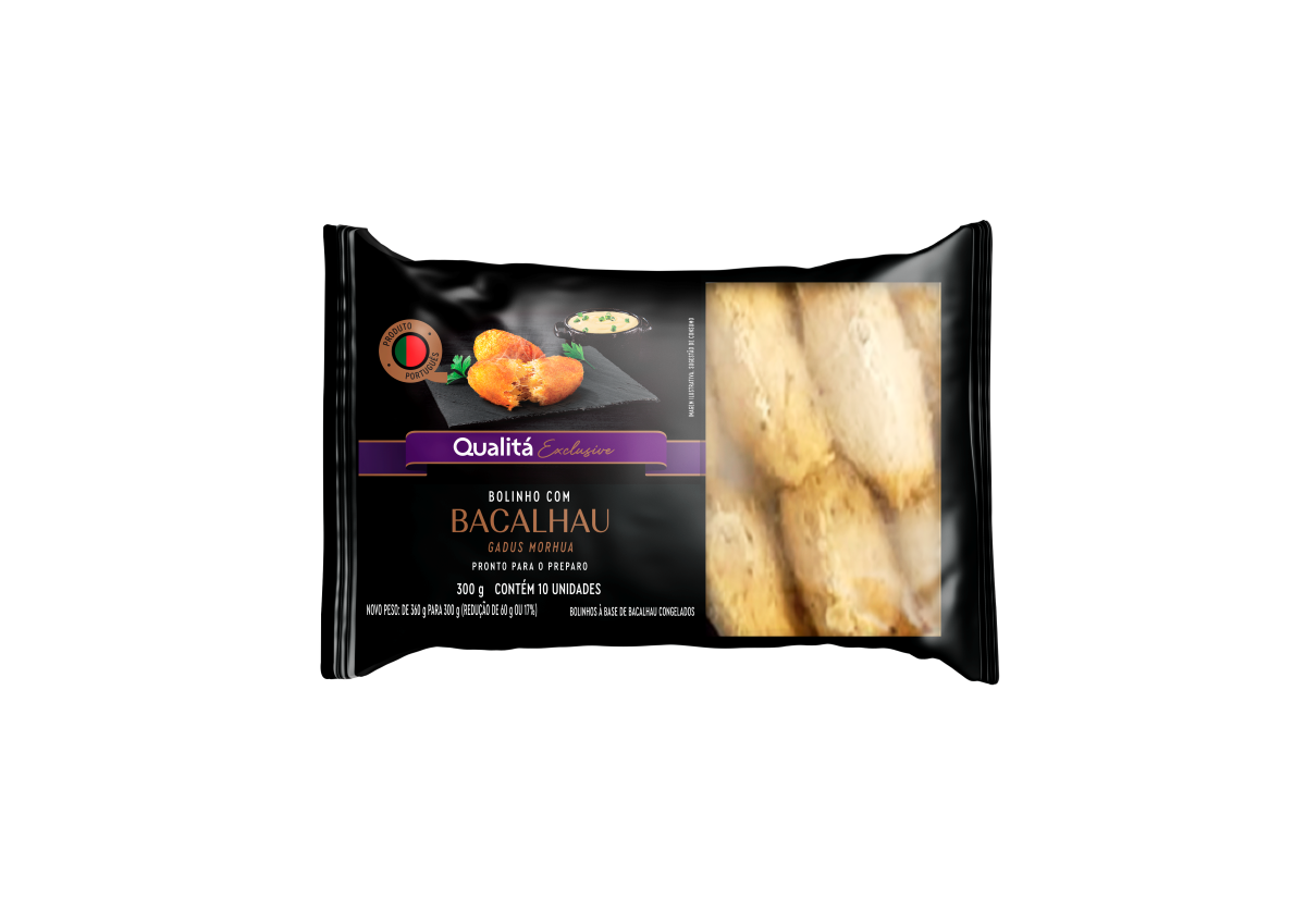 Bolinho com Bacalhau Qualita 300g