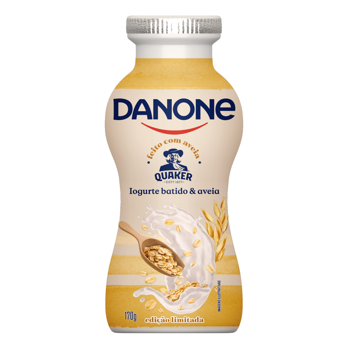 Danone Líquido Batido com Aveia Quaker® 170g