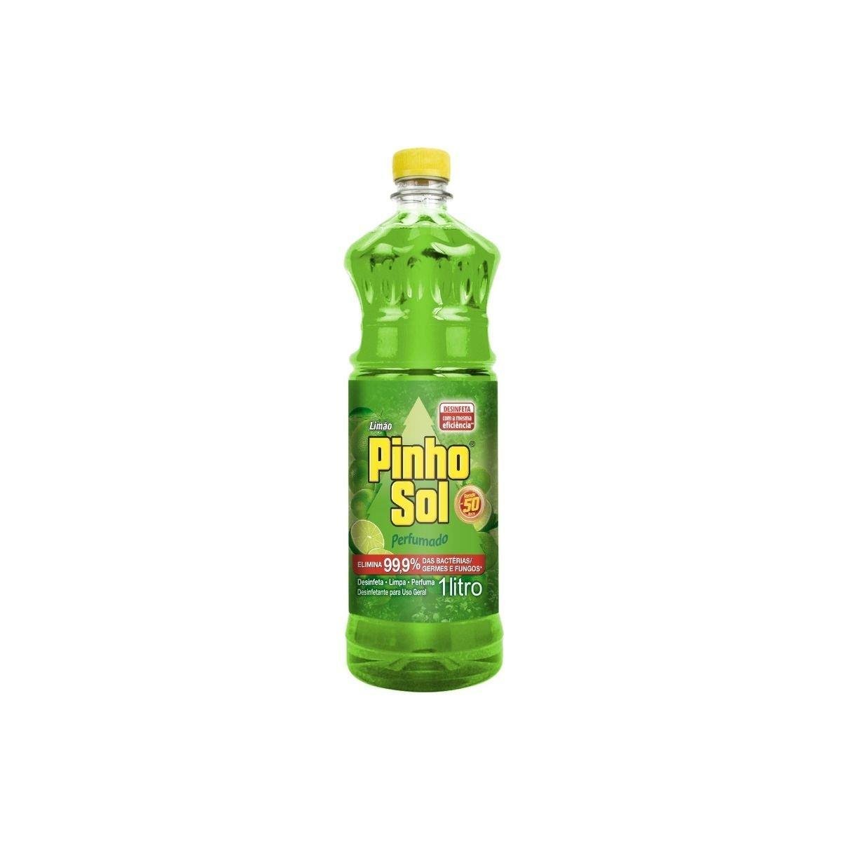 Desinfetante Pinho Sol Perfumado Limão 1L