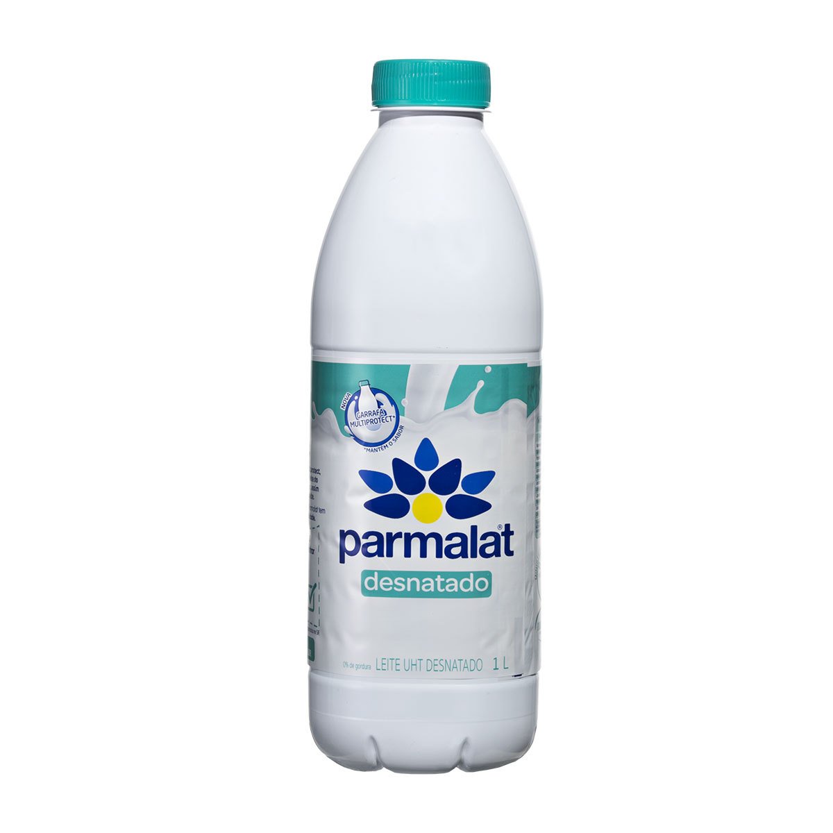 Leite UHT Desnatado Parmalat Garrafa 1 Litro