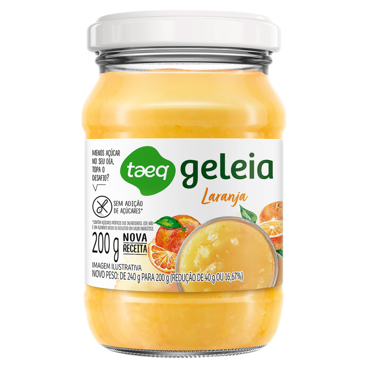 Geleia Laranja Taeq Vidro 200g