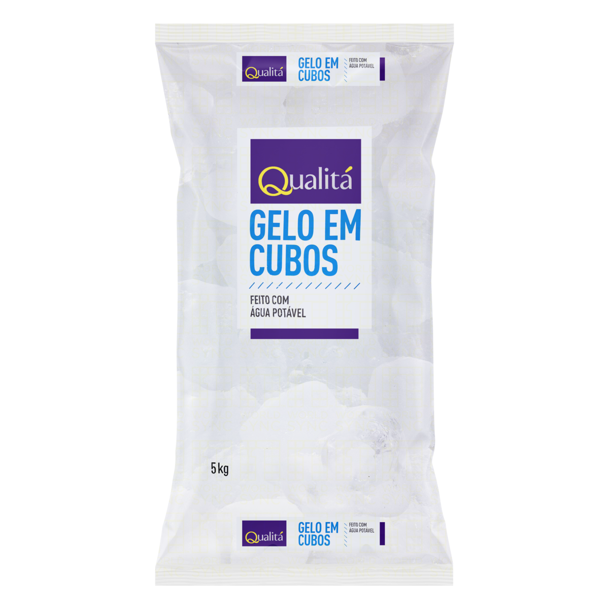 Gelo QUALITÁ Pacote 5Kg