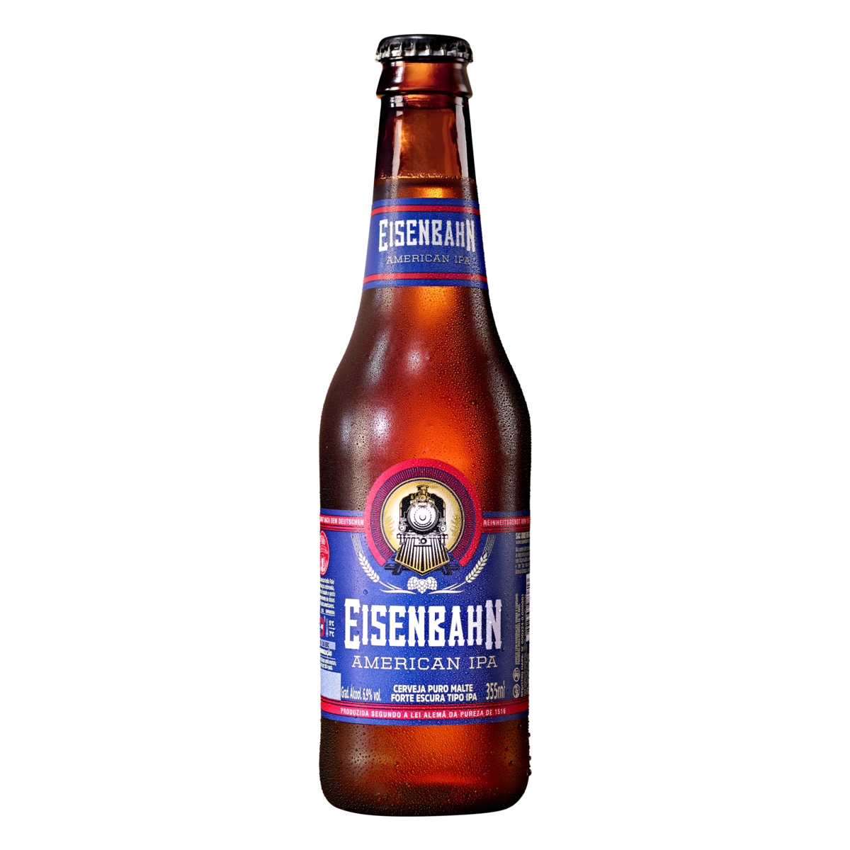 Cerveja American IPA Puro Malte Eisenbahn Garrafa 355ml