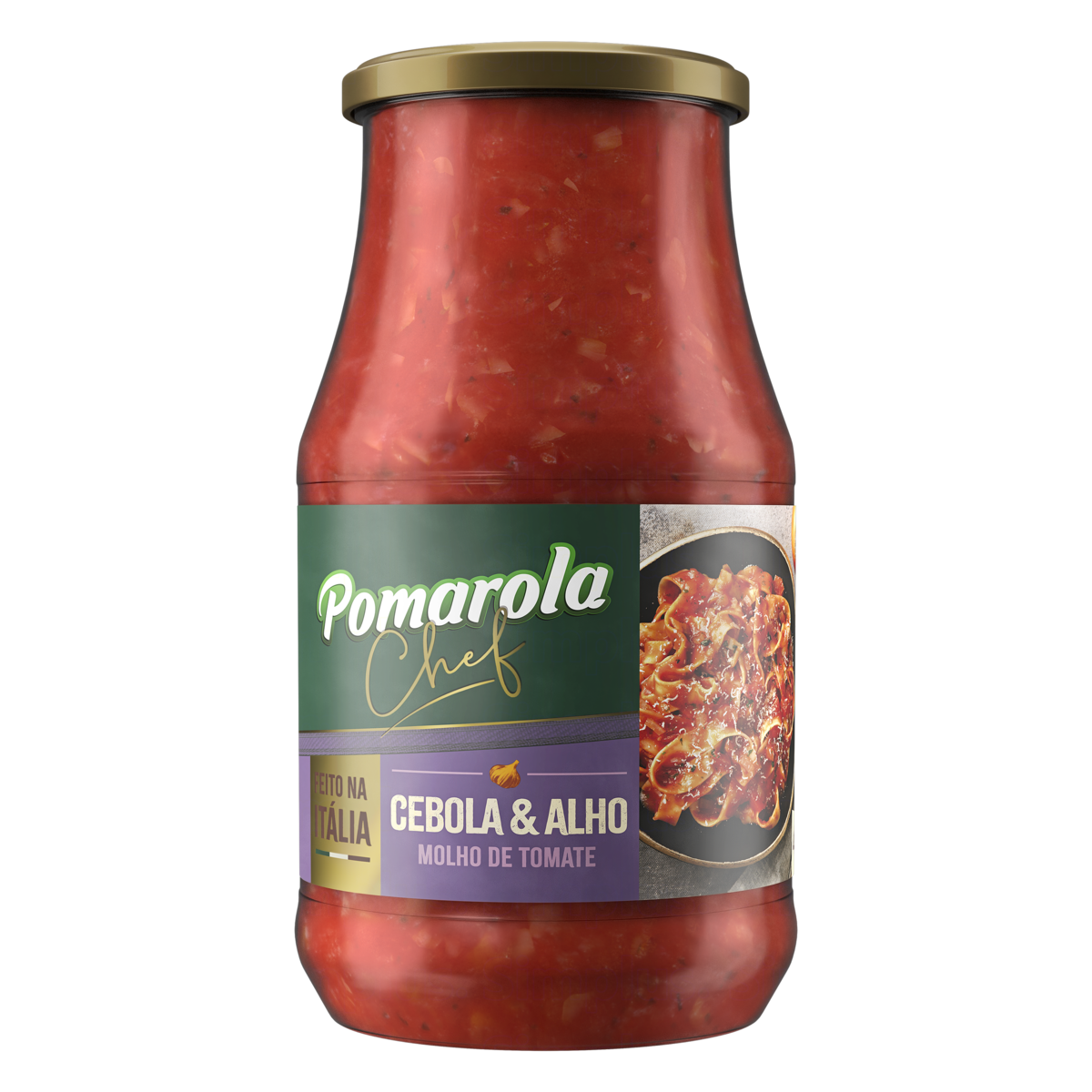 Molho de Tomate Pomarola Cebola e Alho VD 420g