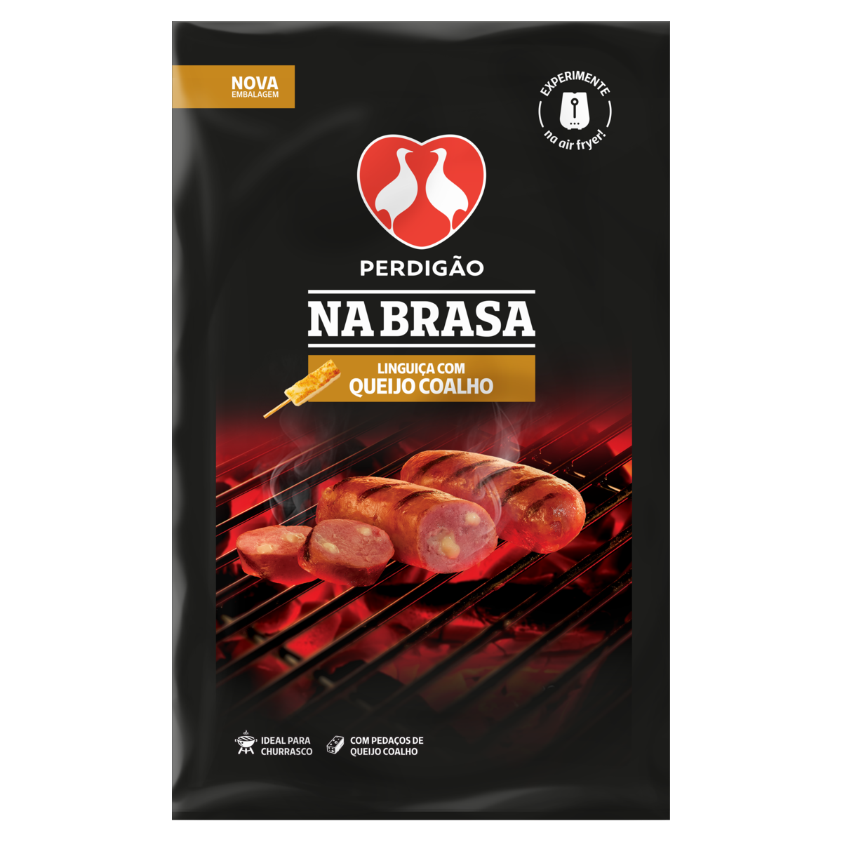 Linguiça Toscana com Queijo Coalho Perdigão na Brasa 600g