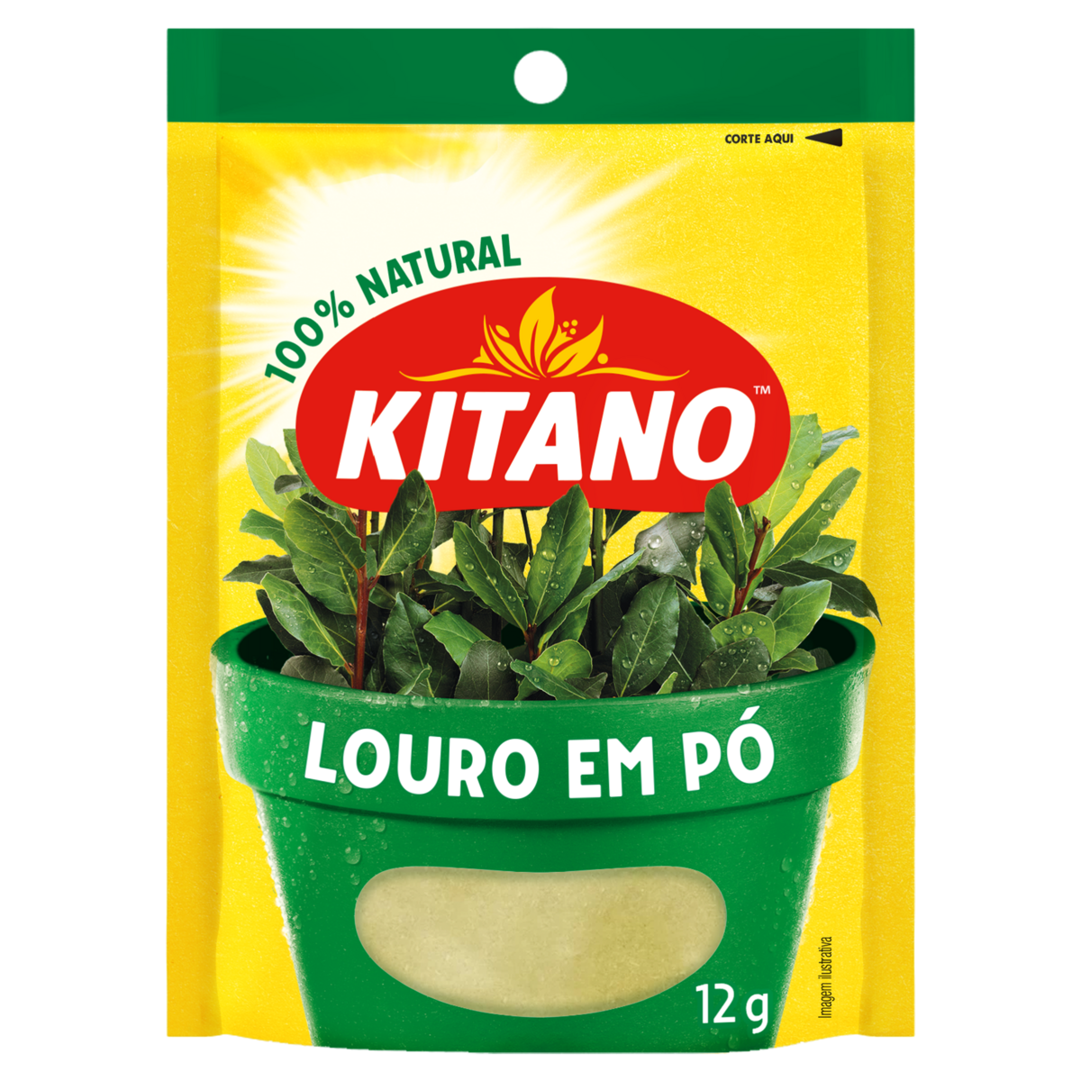 Louro em Pó KITANO Pacote 12g