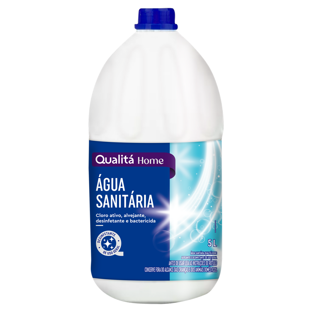 Água Sanitária Qualitá Home Galão 5l